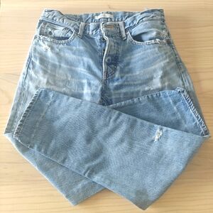 Distressed Moussy Jeans Size 26